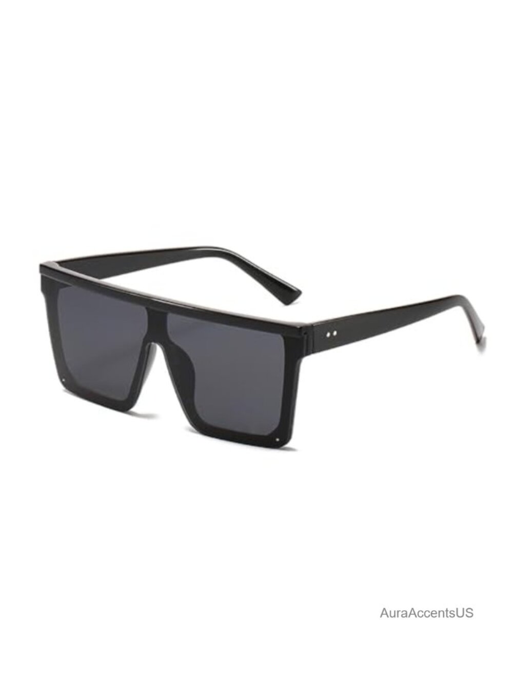 Oversized Square Sunglasses for Women Men Trendy Flat Top Fashion Shades